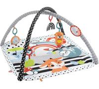 Fisher-Price 3-in-1 Music, Glow and Grow Soft Baby Play Gym Activity Mat