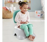 Fisher-Price 3-in-1 Toddler Potty Training Chair and Stepstool with Removable Toilet Ring and Washable Bucket, GYP61