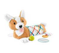 Fisher-Price 3-in-1 Puppy Tummy Wedge | Baby Support Cushion Toy Tummy Time Fun