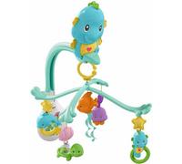 Fisher Price 3-in-1 Soothe & Play Seahorse Mobile Baby Cot Mobile Music & Sounds