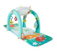 Fisher-Price 4-in-1 Ocean Activity Centre with Different Ways to Play as Baby Grows with Songs, Sounds, Phrases, Lights, Colours and Textures, Suitable from Birth