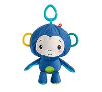 Fisher-Price 2-In-1 Monkey & Ball Stuffed Toy Baby Teether