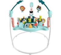 Fisher-Price Baby Bouncer Colorful Corners Jumperoo Activity Center with Music Lights Sounds & Developmental Toys