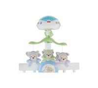 Fisher-Price Baby Crib Toy, 3-in-1 Projection Mobile, Butterfly Dreams Sound Machine with Light Projection for Newborn to Toddler, CDN41