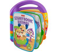 Fisher-Price Baby Learning Toy Laugh & Learn Storybook Rhymes Musical Book with Lights & Sounds for Infants Ages 6+ Months (Amazon Exclusive)