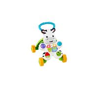 Fisher-Price Baby Learning Toy Learn With Me Zebra Walker With Music Lights And Fine Motor Activities For Ages 6+ Months