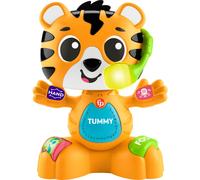 Fisher-Price Baby Learning Toy Link Squad Bop & Groove Tiger with Music & Lights for Ages 9+ Months Compatible Only with Link Squad Items