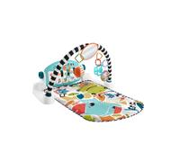 Fisher-Price - Baby Piano Gym, Portable Music Set with 3 Levels of Smart Stages Learning, Includes 10 Connectable Toys, Italian Version, Toy for Chil
