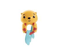 Fisher-Price Baby Sensimals Leopard Rattle Helps Strengthen Dexterity and Stimulate Senses for Babies from 3 Months