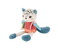 Fisher-Price Baby Sensory Toy Planet Friends Spotting Fun Snow Leopard for Newbo