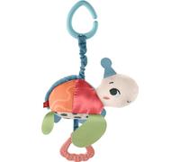 Fisher-Price Baby Stroller Toy Planet Friends Sea Me Bounce Turtle with Teether, Bouncing Motion & Sounds for Newborns, Made of 80% Recycled Plastic and FSC Certified Packaging, HKD62