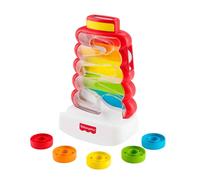 Fisher-Price Baby & Toddler Toy Drop Through Rock-a-Stack, Coin Drop Activity for Developmental Play Infants Ages 9+ Months, JLB81
