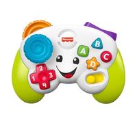 Fisher-Price Baby & Toddler Toy Laugh & Learn Game Controller, Green, Musical Learning Activity for Infants Ages 6+ Months, UK English Version, JFF51