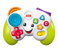 Fisher-Price Baby & Toddler Toy Laugh & Learn Game & Learn Controller Green Pretend Video Game with Music & Lights for Infants Ages 6+ Month