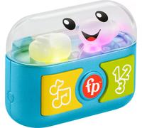 Fisher-Price Baby & Toddler Toy Laugh & Learn Play Along Ear Buds with Music Lights & Fine Motor Activities for Infants Ages 6+ Months