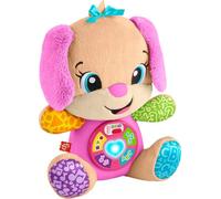 Fisher-Price Baby Toy Laugh & Learn Smart Stages Sis Musical Plush with Lights & Learning Songs for Infants from 6 Months