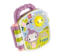 Fisher-Price Baby Toy Purple Monkey Musical Storybook with Lights & Sounds for Infants & Toddlers Ages 6+ Months, JFC75