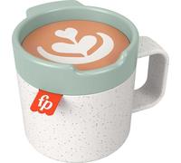 Fisher-Price Baby Toy Rattle A-Latte Coffee Cup Teether for Infant Sensory Play Ages 3+ Months, HGB86