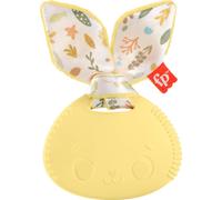 Fisher-Price Baby Toy Snuggle Bunny Teether BPA-Free Sensory Activity for Developmental Play for Newborns Ages 3+ Months