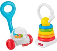 Fisher-Price Baby Toys Newborn Classics-Pack of Rattle Teether & Sen (US IMPORT)