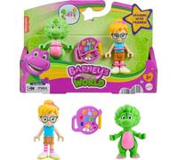Fisher-Price Barney's World 3 Piece Preschool Games Number Set Barney's Friend Vivie & Baby Bop for Ages 3+