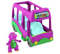 Fisher-Price Barney's World Adventure Bus Push-Along Toy