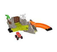 Fisher-Price Blaze & the Monster Machines Race Track Stunt Playset with Monster Truck Toy, Slam & Crash Blaze, HRB31