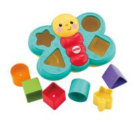 Fisher-Price Butterfly Shape Sorter with Colours and Blocks