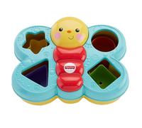 Fisher-Price Butterfly Shape Sorter with Colours and Blocks