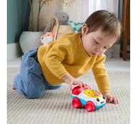 Fisher-Price Baby Toy Chatter Telephone Vehicle Push-Along with Sounds for Crawling Developmental Play Infants Ages 6+ Months, JKD56