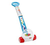 Fisher-Price Corn Popper Baby Toy, Blue, Toddler Push Toy with Ball-Popping Action for 1 Year Old and Up