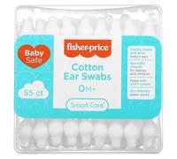 Fisher-Price, Cotton Ear Swabs, 0+ Months, 55 Count