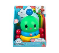 Fisher-Price Dance Dance Happy World Rainbow Worm Toy for Infants and Toddlers 6