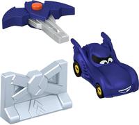 Fisher-Price DC Batwheels 1:55 Scale Toy Car Bam The Batmobile Launching Vehicle with Crash Accessory for Ages 3+ Years, HRJ54