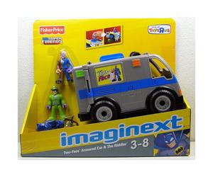 Fisher Price - DC Super Friends - Imaginext - Includes Two-Face Mini