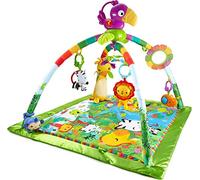 Fisher-Price DFP08 Rainforest Gym, Baby Playmat with Music and Lights, Suitable from Birth for New-Borns