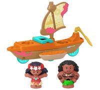 Fisher-Price Disney Princess Moana & Maui's Canoe Sail Boat with Figures