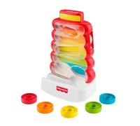 Fisher-Price Drop Through Rock-a-Stack | Baby & Toddler Toy, Coin Drop Activity for Developmental Play, Infants Ages 9+ Months