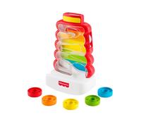 Fisher-Price Baby & Toddler Toy Drop Through Rock-a-Stack, Coin Drop Activity for Developmental Play Infants Ages 9+ Months, JLB81