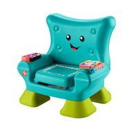Fisher-Price Educational Fun Educational Toy for Toddlers, Educational Fun Chair, Turquoise, English, Italian, Portuguese, Spanish, HYR96
