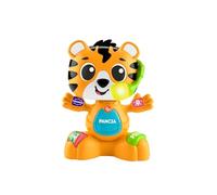 Fisher-Price Animal Band Carlotta The Tigrotte Prime Discoveries Interactive Tigers to Learn with 50+ Songs and Sounds, Multicoloured Lights, Toy for Kids, 9+ Months, HYL04