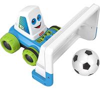Fisher-Price Electronic Soccer Game Goaldozer Motorized Net with Lights & Sounds for Preschool Sports Play Ages 3+ Years
