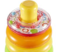 Fisher-Price FHC92 Rock-A-Stack, Baby Educational Stacking Toy Rings, Suitable for 6 Months Plus