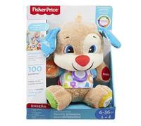 Fisher-Price First Discovery Dog Toy Baby 6 Months Spanish version - multicoloured
