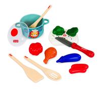 Fisher Price Fisher-Price My 1St Dinner Kit 12-Piece Pretend Kitchen Play Set