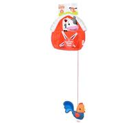 Fisher-Price for Pets Farmhouse Burrow Dog Toy with Removable Mini Rooster and Mini Cow Plush Toys, Developmental Toys for Dogs