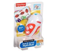Fisher-Price FXG23 Think and Learn Roll, Count Math Bug Preschool Game, Multicolored