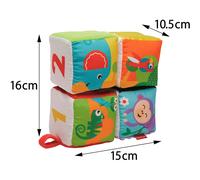 Fisher-Price GFC37 Fun to Flip Soft Blocks