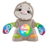 Fisher-Price GHR18 Linkimals Smooth Moves Sloth, Baby Toy with Music & Lights, Multicolour
