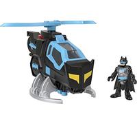 Fisher-Price GYC72 Imaginext DC Super Friends Batcopter, Batman toy helicopter vehicle with figure for kids ages 3 to 8 years old, Multicolor, 17.05 cm*18.0 cm*8.16 cm
